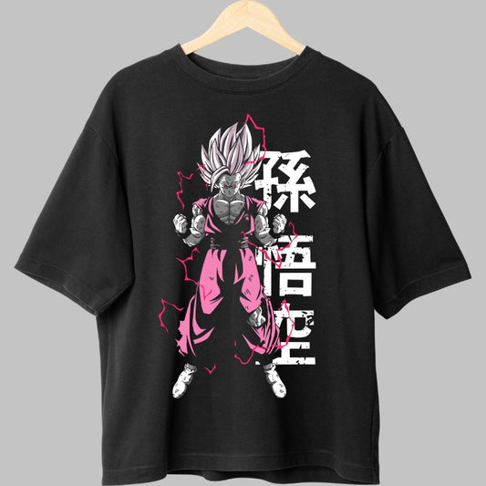 Tricou Anime Dragon Ball Goku Super Saiyan Power fata