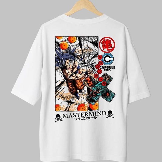 Tricou Anime Dragon Ball Goku Ultra Instinct Mastermind spate