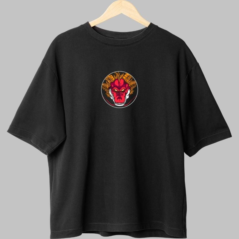 Tricou Anime Dragon Ball – Goku vs Vegeta Contrast Epic negru spate