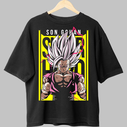 Tricou Anime Dragon Ball Son Gohan Super Hero fata