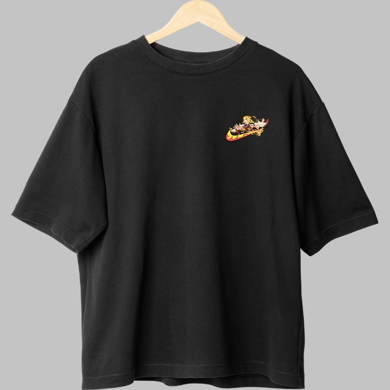 Tricou Anime Flame Hashira - Puterea Flacarii Fata