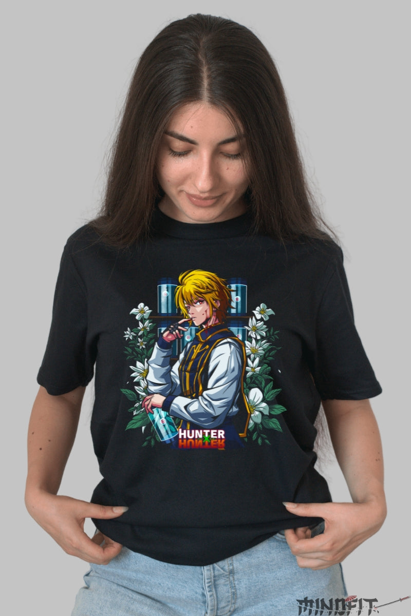 Tricou Anime Hunter x Hunter - Eroii Cautatorilor de Adevar Dama Negru