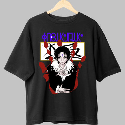 Tricou Anime Hunter x Hunter - Feitan Aura Intunecata Fata