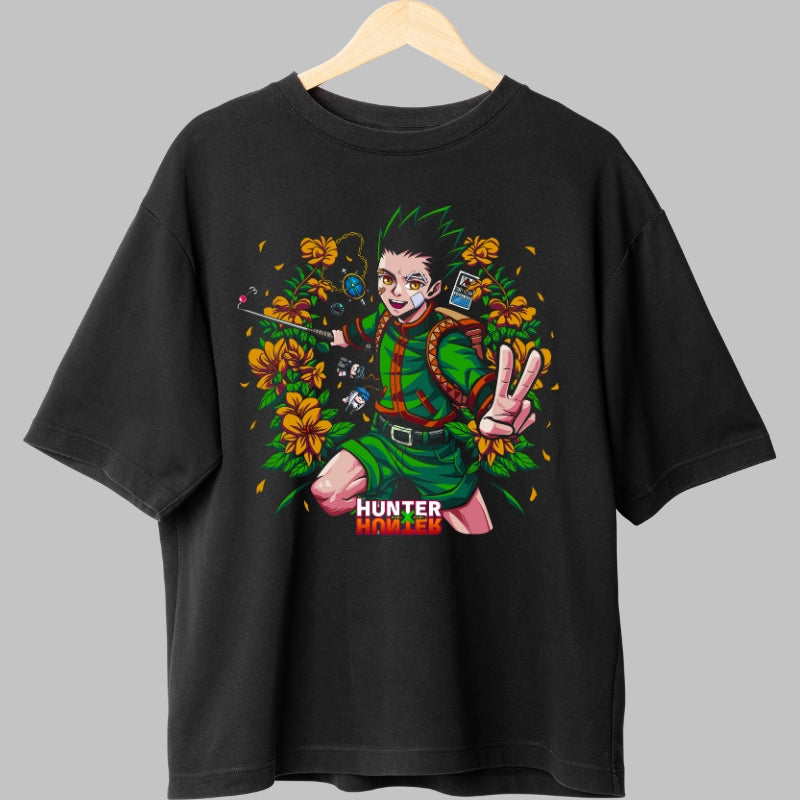 Tricou Anime Hunter x Hunter - Gon Spiritul Aventurii Fata