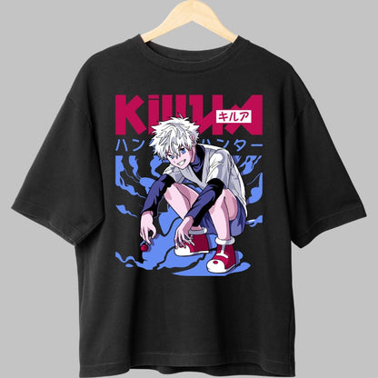 Tricou Anime Hunter x Hunter - Killua Aura Asasinului Fata