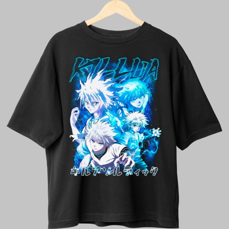 Tricou Anime Hunter x Hunter - Killua Fulgerul Asasin Fata