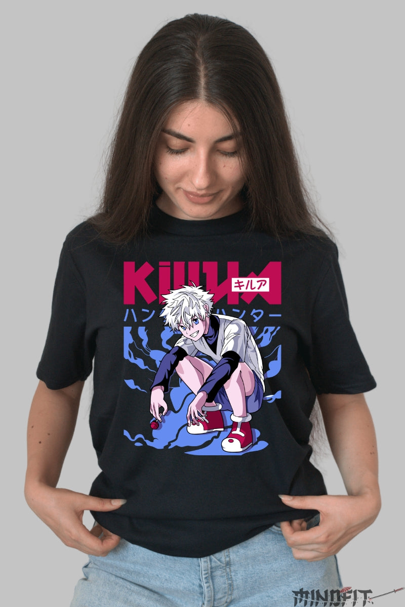 Tricou Anime Hunter x Hunter - Kurapika Lantul Razbunarii Dama Negru