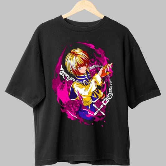 Tricou Anime Hunter x Hunter - Kurapika Lantul Razbunarii Fata