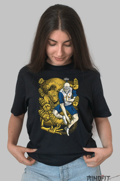 Tricou Anime Hunter x Hunter - Kurapika Privire de Otel Dama Negru