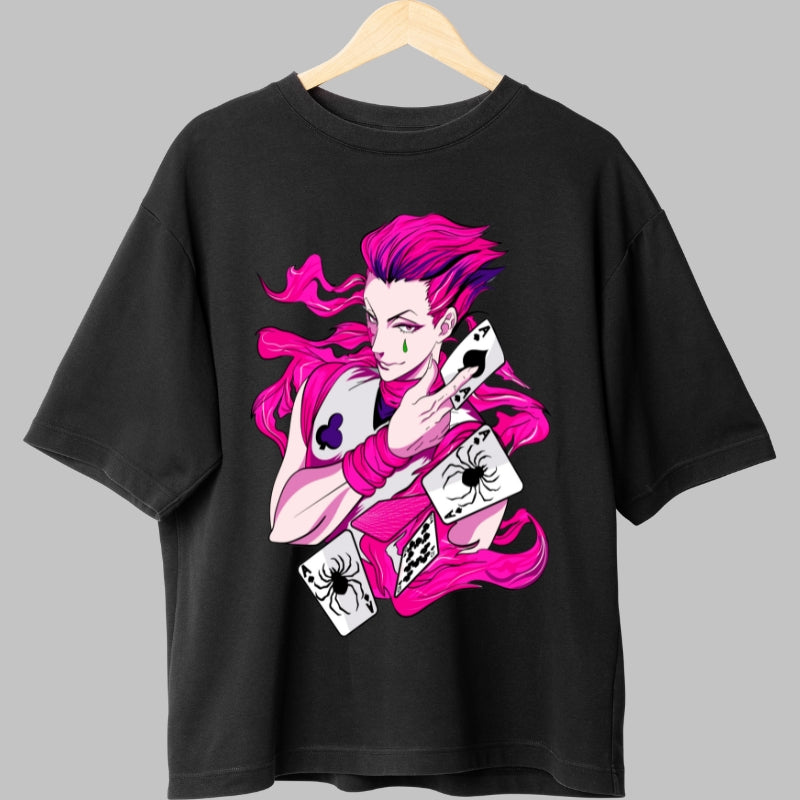 Tricou Anime Hunter x Hunter - Magicianul Mortii si Car?ile Destinului Fata