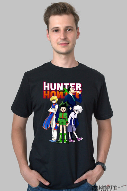 Tricou Anime Hunter x Kurapika - Lanturile Justitiei Nen Barbat Negru