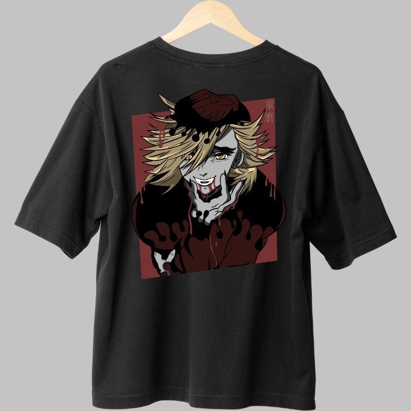 Tricou Anime Demon Slayer  - Doma Putere Seducatoare Spate