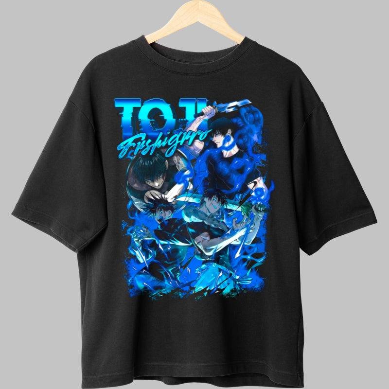 Tricou Anime Jujutsu Kaisen - Fushiguro Maestrul Umbrelor Fata