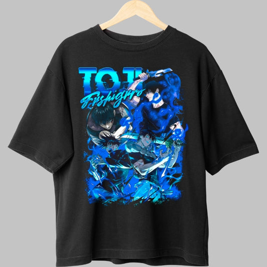 Tricou Anime Jujutsu Kaisen - Fushiguro Maestrul Umbrelor Fata
