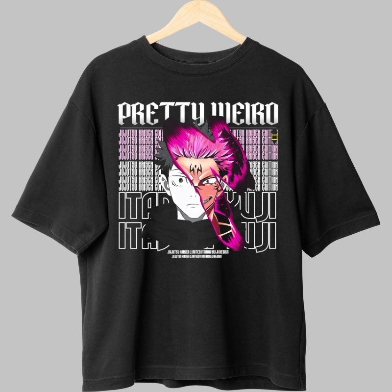 Tricou Anime Jujutsu Kaisen - Itadori vs Sukuna Dualitate Blestemata Fata