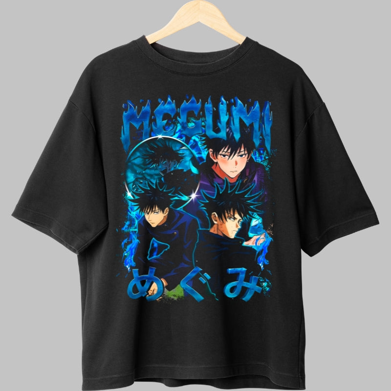 Tricou Anime Jujutsu Kaisen - Megumi Umbra Blestemata Fata