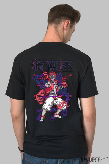 Tricou Anime Jujutsu Kaisen - Sufletul Intunericului Barbat Negru