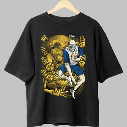 Tricou Anime Jujutsu Kaisen - Tactica Zeului cu O Mie de Maini Fata