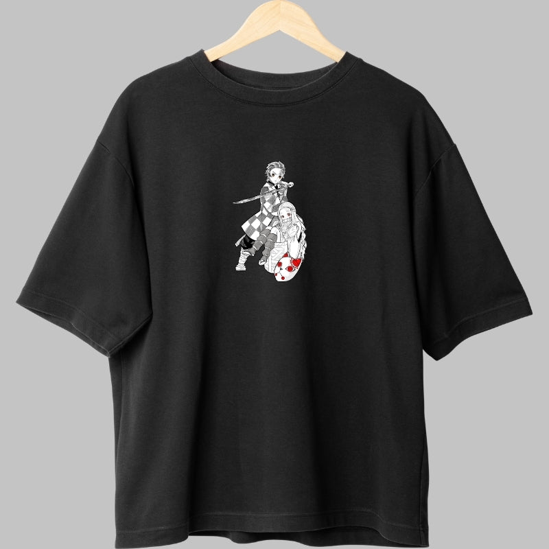 Tricou Anime Kimetsu no Yaiba Protectie Totala Fata