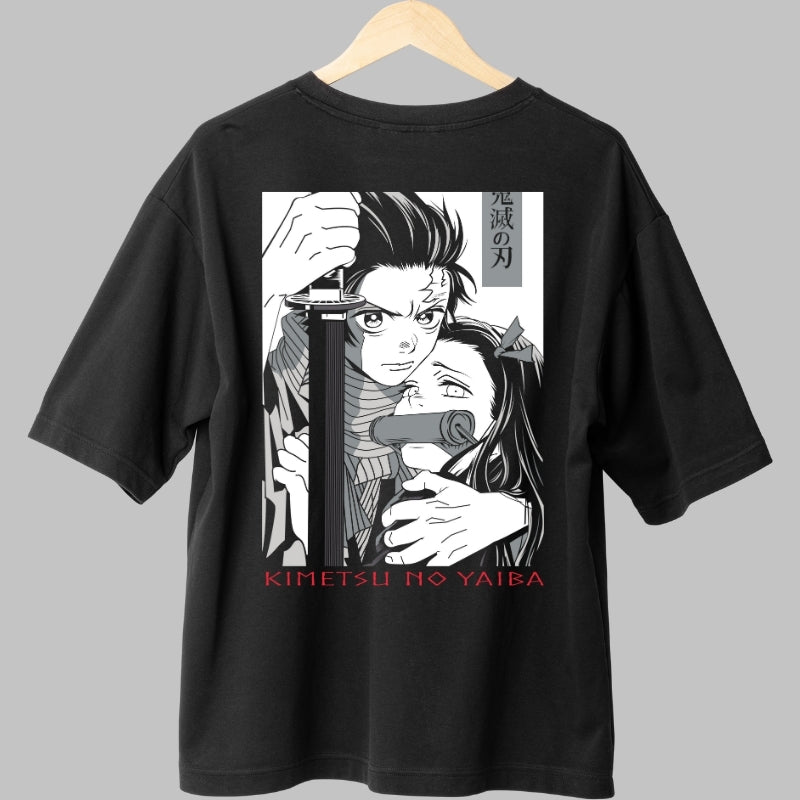 Tricou Anime Kimetsu no Yaiba Protectie Totala Spate