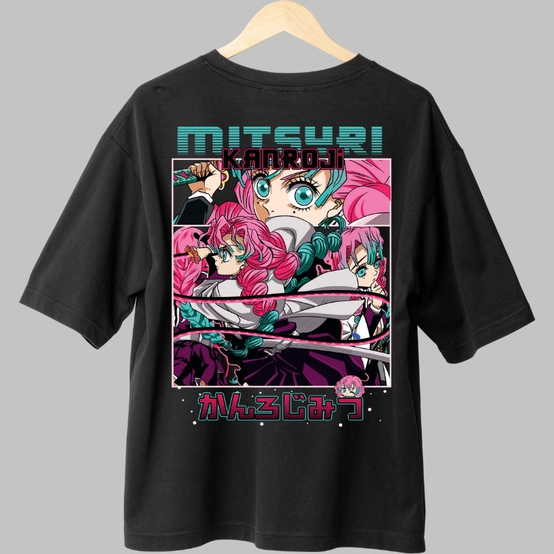 Tricou Anime Mitsuri - Sabia Iubirii Supreme Spate