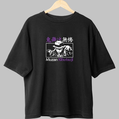 Tricou Anime Muzan Kibutsuji - Regele Demonilor Fata