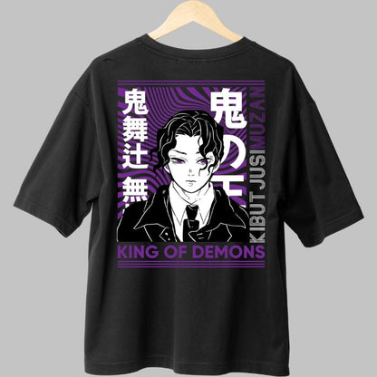 Tricou Anime Muzan Kibutsuji - Regele Demonilor Spate