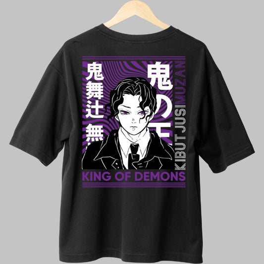 Tricou Anime Muzan Kibutsuji - Regele Demonilor Spate