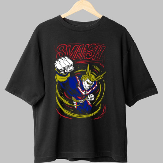 Tricou Anime My Hero Academia - All Might Smash Legendar Fata