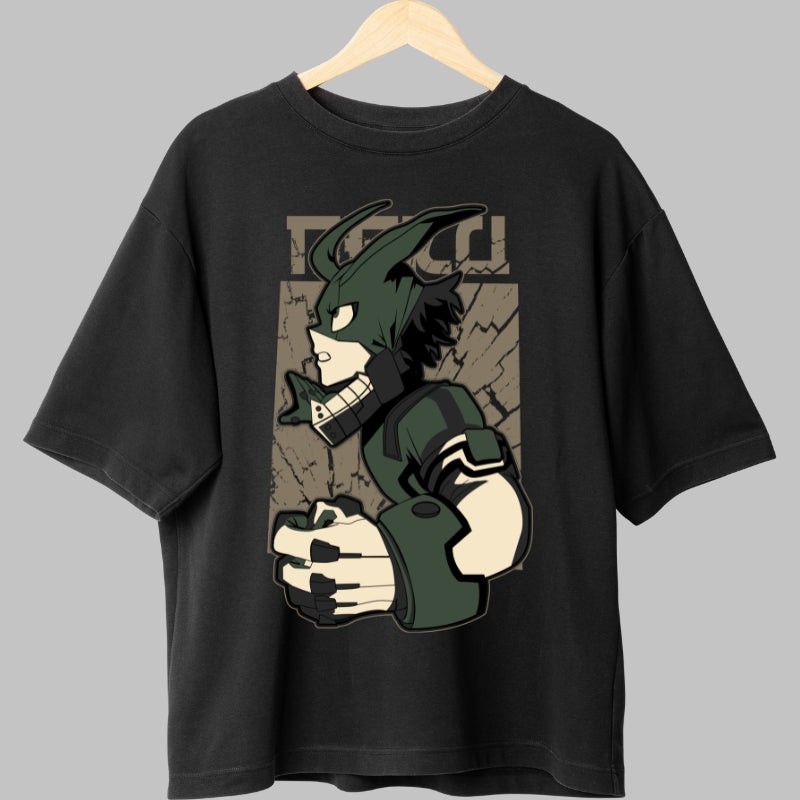 Tricou Anime My Hero Academia - Deku Determinare Exploziva Fata