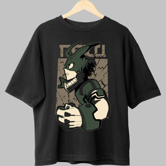 Tricou Anime My Hero Academia - Deku Determinare Exploziva Fata