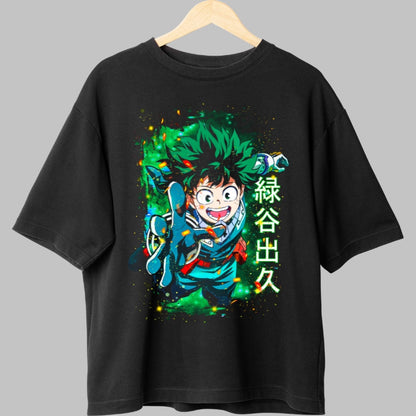 Tricou Anime My Hero Academia - Deku Viteza Sperantei Fata