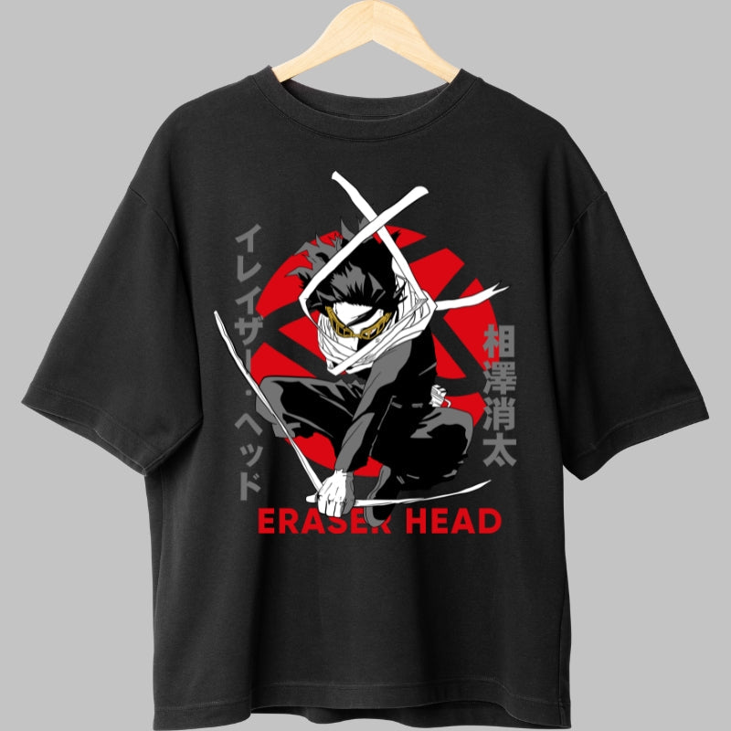 Tricou Anime My Hero Academia - Eraser Head Viziune Letala Fata