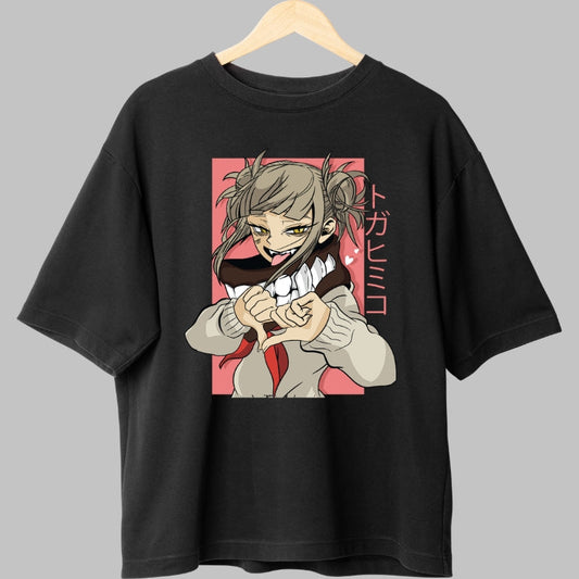 Tricou Anime My Hero Academia - Toga Iubire Periculoasa Fata