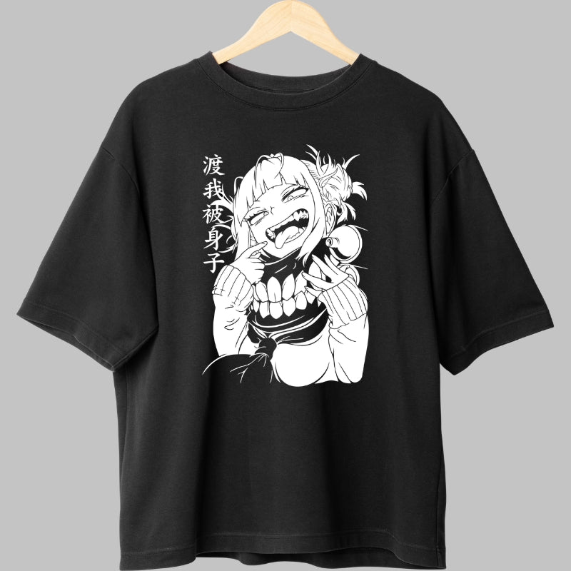 Tricou Anime My Hero Academia - Toga Nebunie Fermecatoare Fata