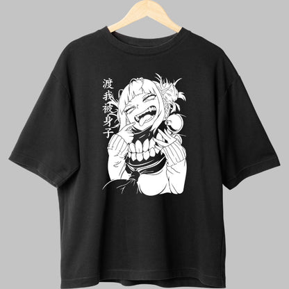 Tricou Anime My Hero Academia - Toga Nebunie Fermecatoare Fata