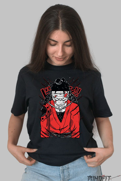 Tricou Anime Naruto Itachi Sharingan dama negru