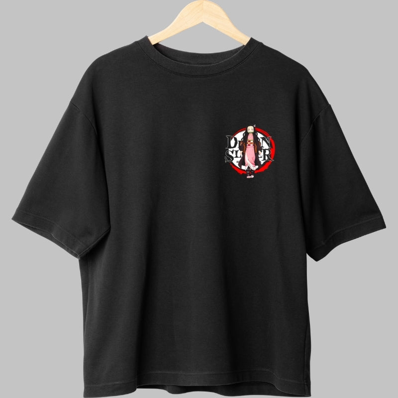 Tricou Anime Nezuko Kamado - Demon Power Fata