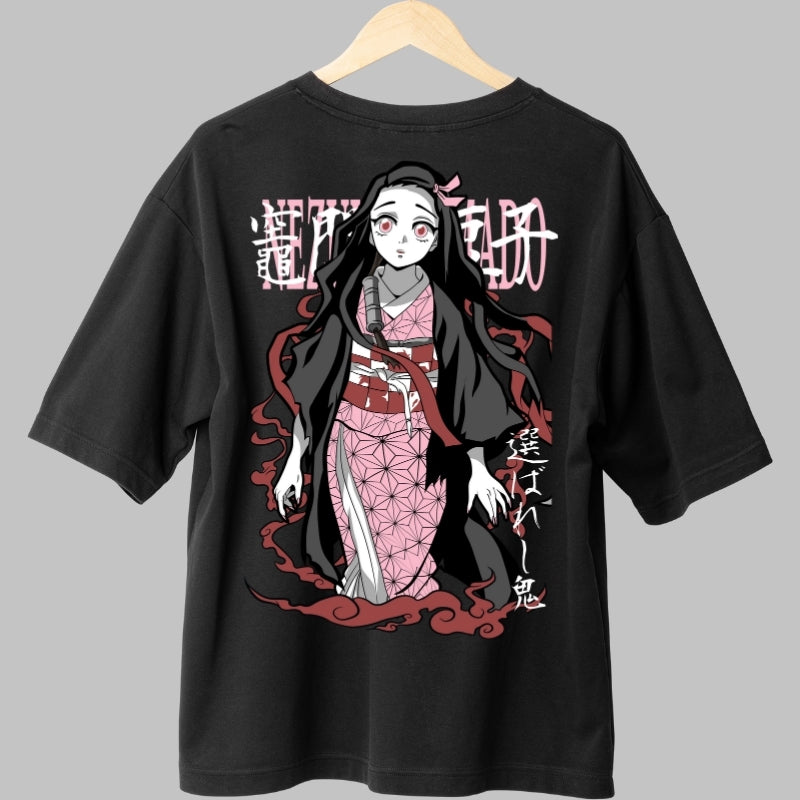 Tricou Anime Nezuko Kamado - Demon Power Spate