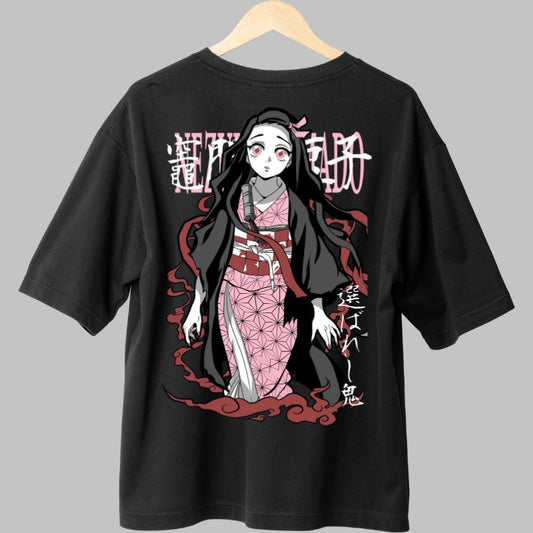 Tricou Anime Nezuko Kamado - Demon Power Spate