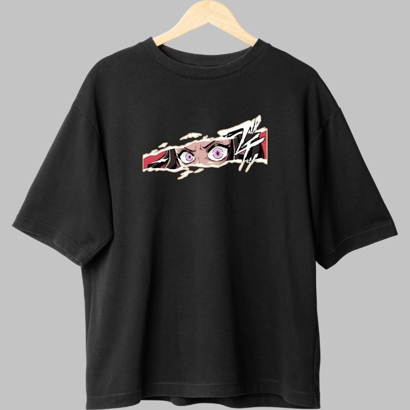 Tricou Anime Nezuko - Spiritul Vulpii Demon Fata