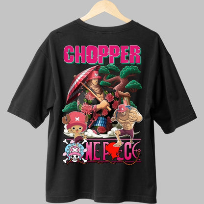 Tricou Anime One Piece - Chopper Wano Warrior Edition spate