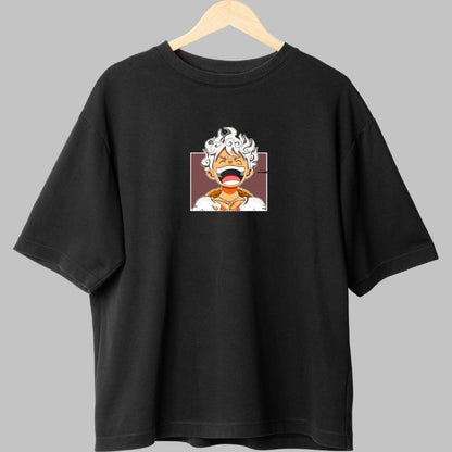 Tricou Anime One Piece - Luffy Gear 5 Awakening fata