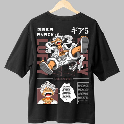 Tricou Anime One Piece - Luffy Gear 5 Awakening spate
