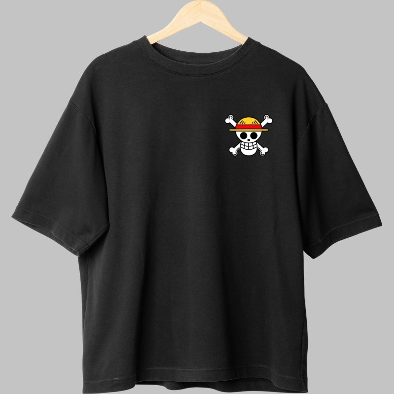 Tricou Anime One Piece - Luffy Pirate King Vibes fata