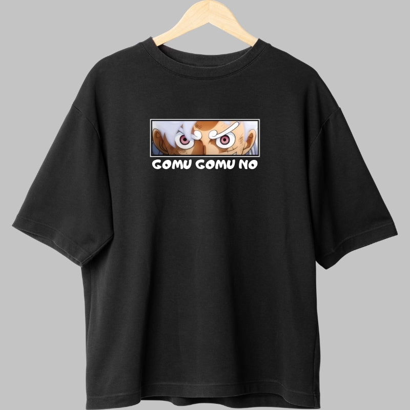 Tricou Anime One Piece - Monkey D. Luffy Gear 5 Wanted fata