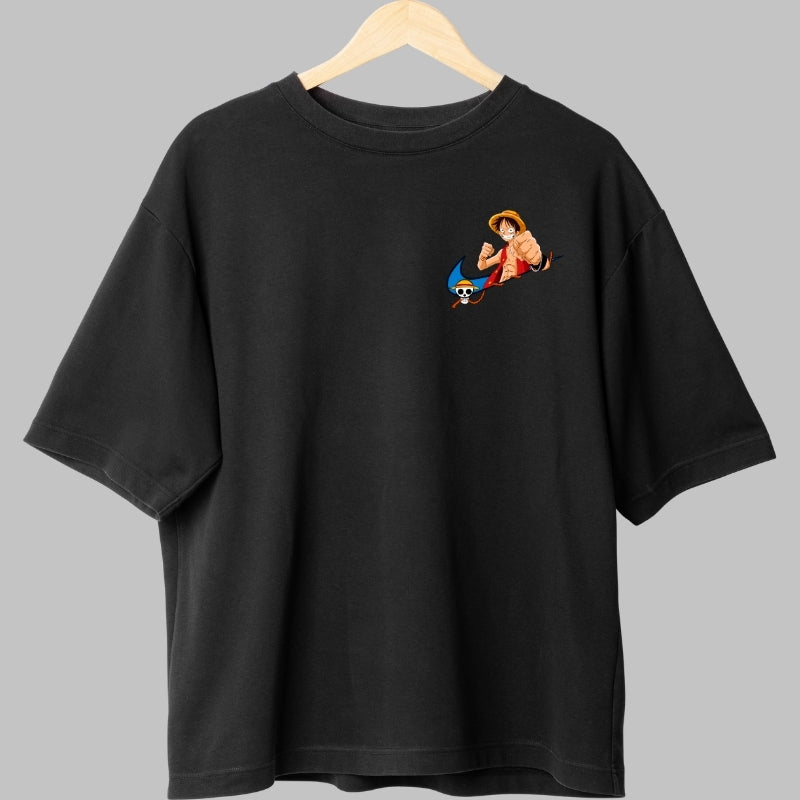 Tricou Anime One Piece - Monkey D. Luffy Gearing Up fata