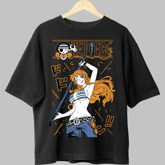 Tricou Anime One Piece - Nami Clima-Tact Style fata