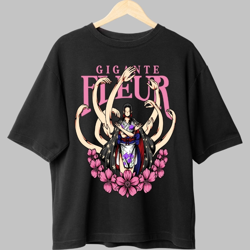 Tricou Anime One Piece - Nico Robin Gigante Fleur