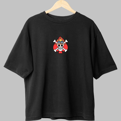 Tricou Anime One Piece - Portgas D. Ace Flacara Legendara fata